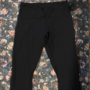 Lululemon Black High-Waisted Sheer Side Leggings
